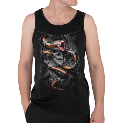 TANK TOP SKULL SNAKE